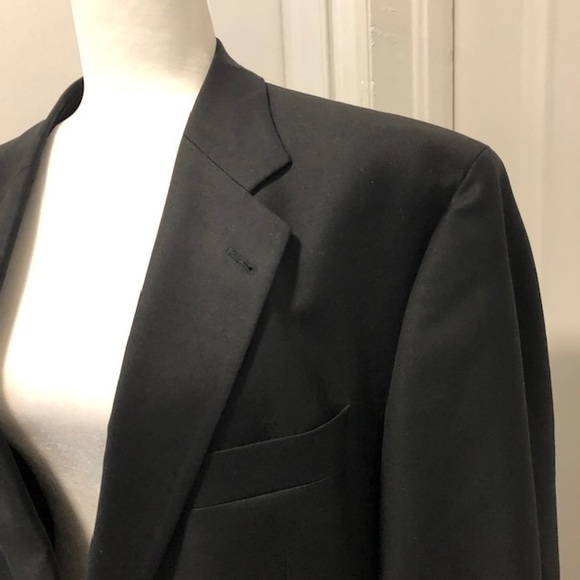 Mens Classic Black blazer made by Baumler - Picture 3 of 9